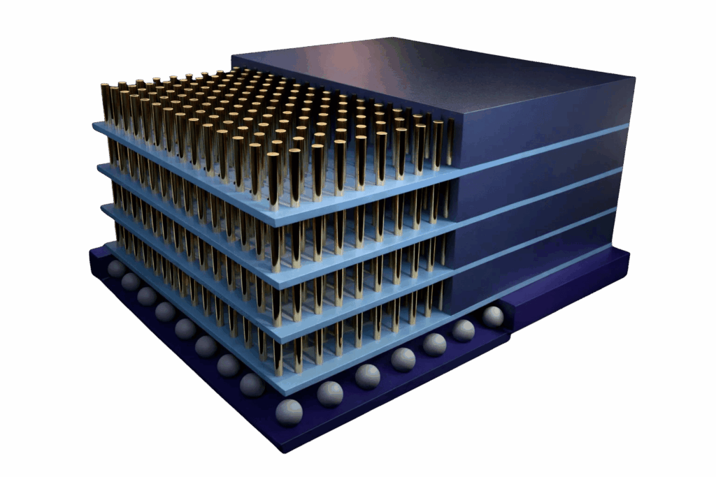 TSV TGV Coating Stacks